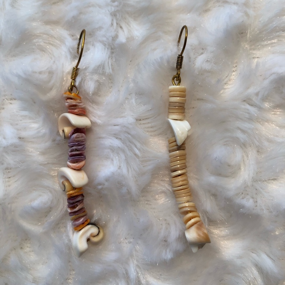 Shell Dangling Earrings